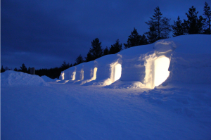 Il est désormais possible de dormir dans un igloo. 